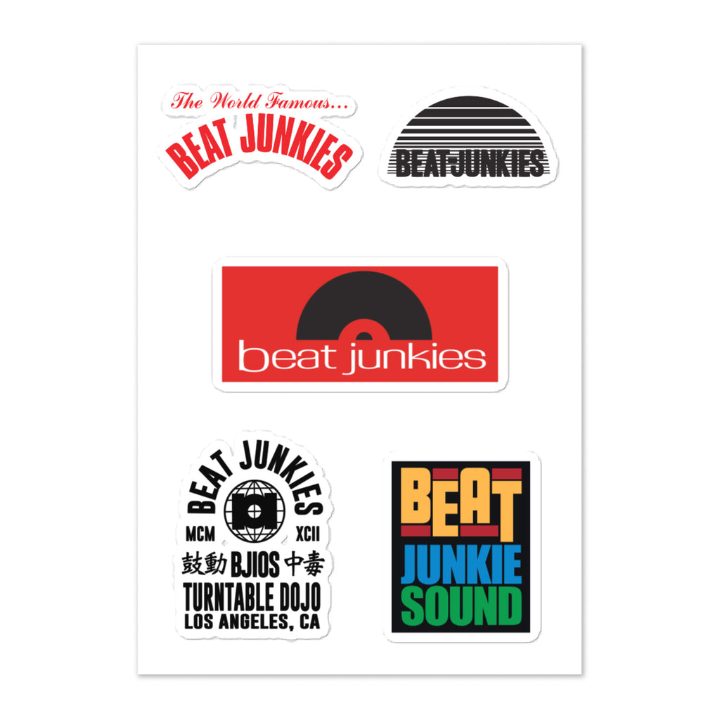 Junkies #2 Sticker Sheet – Beat Junkies Store