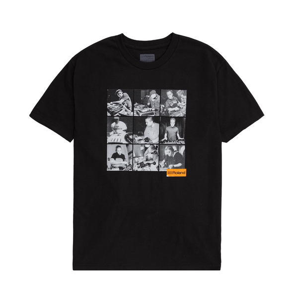 Originator Shirt- Junkies x Roland Lifestyle BLACK