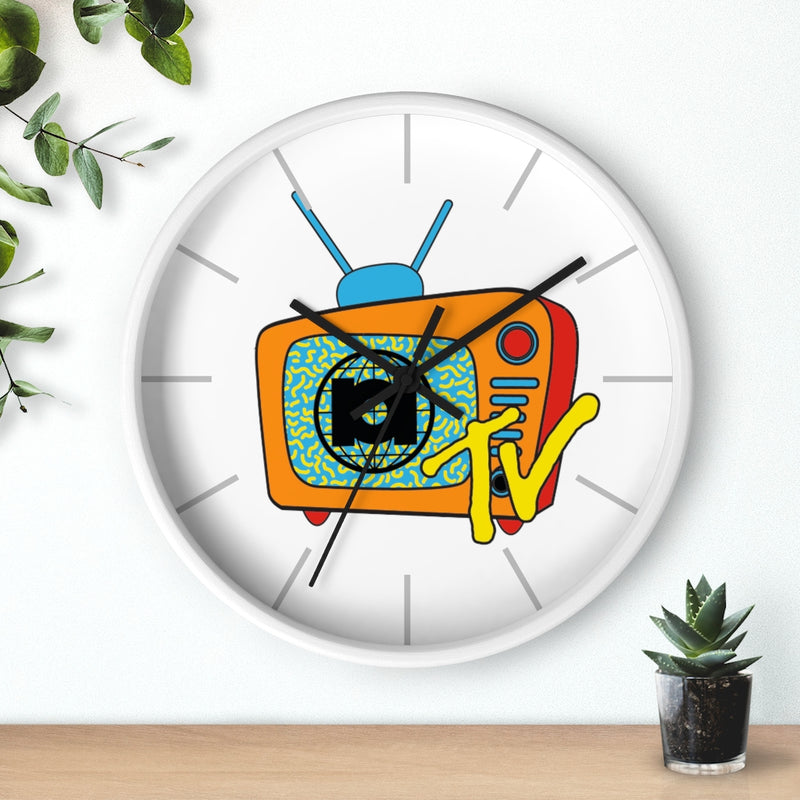 Beat Junkies TV retro Wall clock
