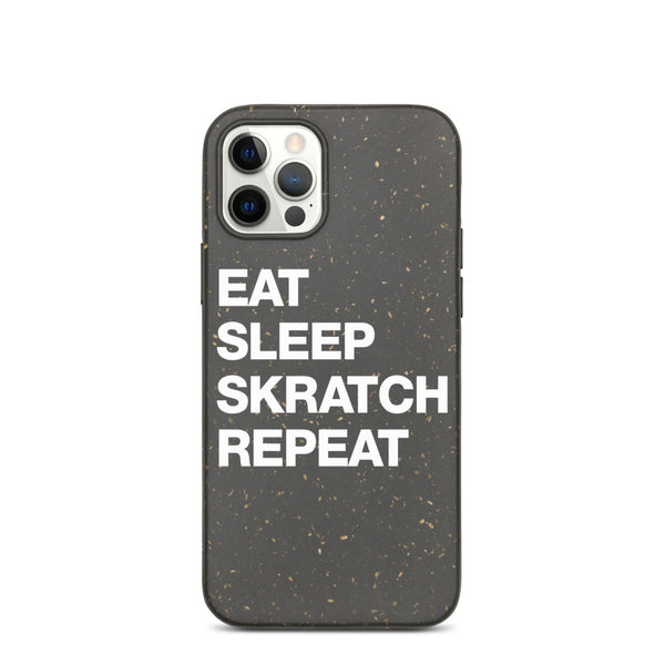 Eat Sleep Skratch Repeat iphone case