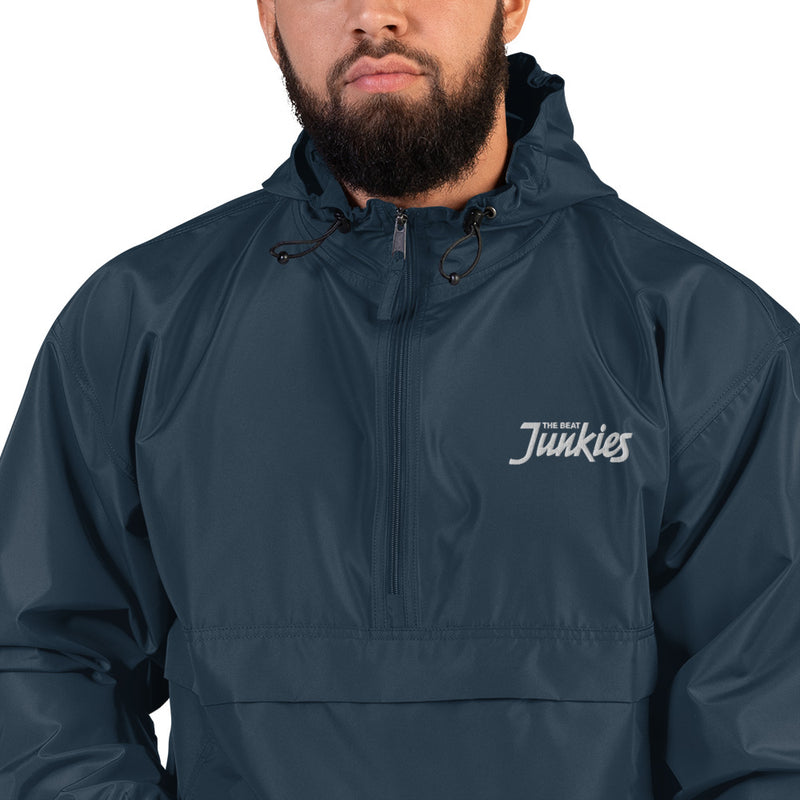 Junkies Embroidered Champion Packable Jacket