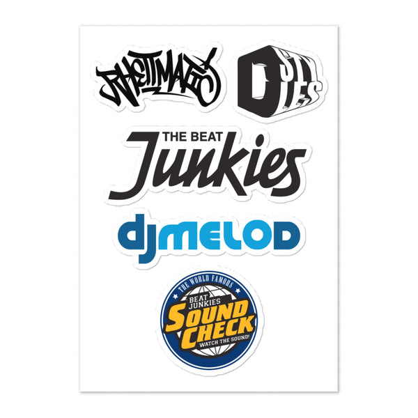 Junkies #5 Sticker sheet